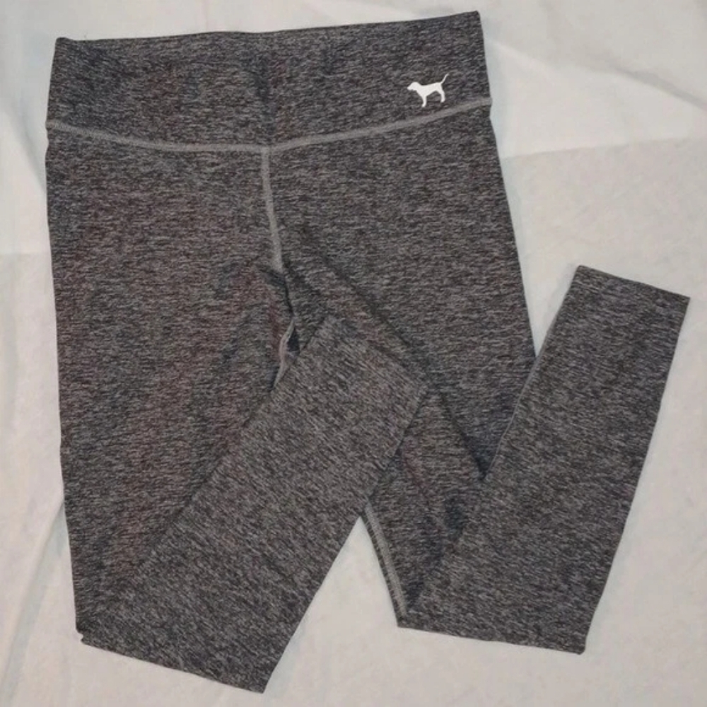 PINK Victoria's Secret Heather Gray High-Rise Active Leggings